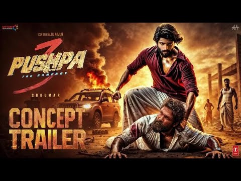 Pushpa 3: The Rampage🔥 | CONCEPT TRAILER | Allu Arjun | Vijay Deverkonda | Rashmika |Fahadh F| 2027
