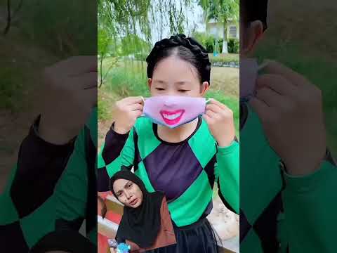 Masker Bentuk Aneh‼️#vidioshort #trendingvideo