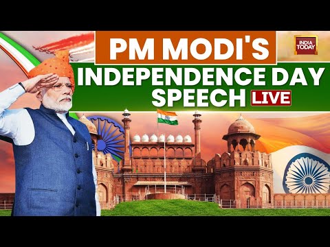 PM Modi Speech LIVE | Independence Day 2025 LIVE Coverage |  PM Modi's August 15 Speech LIVE
