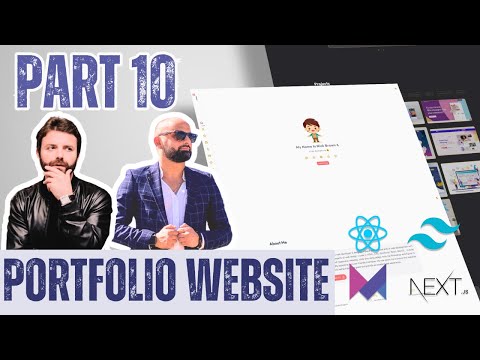 Build a Portfolio Website Using Next JS, Tailwind CSS & Framer Motion | Part 10