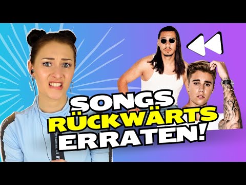 Songs rückwärts erraten ⏪ Wie viele erkennst du⁉️ Musik Quiz Challenge