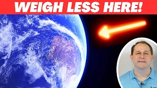 Do you Actually Weigh LESS at the Equator?