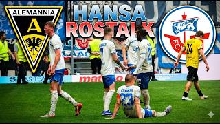 Punktgewinn bei Mannschaft der Stunde||Alemannia Aachen - Hansa Rostock 1:1(0:1)|| HANSA ROSTALK 🔵⚪🔴