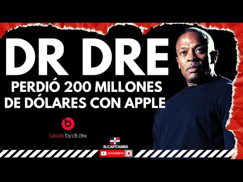 Dr Dre perdió 200 millones de dólares con Apple