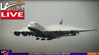 🔴LIVE LAX AIRPORT ACTION! | A380's, 777's, 747's, & MUCH MORE! | August 1, 2025