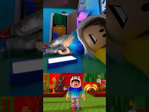 When You Play GROW A GARDEN at 3 AM Roblox Reaction #roblox #shorts