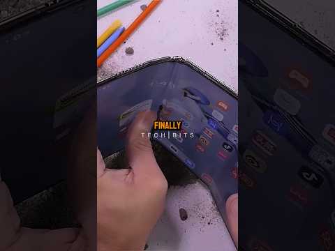 How far can you fold a phone backwards?