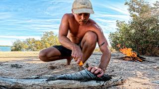CATCH OUR FOOD 2 Days Living From Remote Coastline