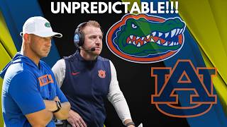Florida at Auburn is one of the most UNPREDICTABLE games of the weekend!