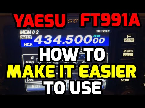 Yaesu 991a , make it easier to use!