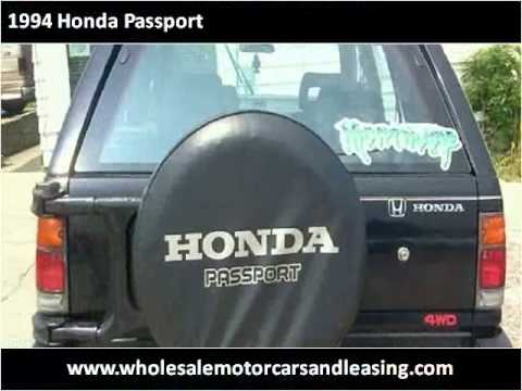 1994 Honda passport common problems #7