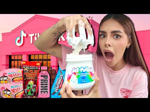 Probando los dulces MÁS VIRALES de Tiktok 🍡