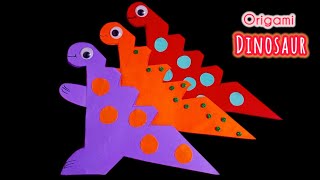 Origami Dinosaur 🦕 | DIY Paper Crafts | Origami Crafts | Easy Craft Ideas | DIY School Project 