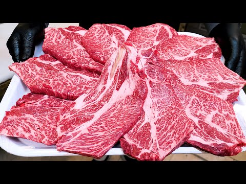 최고의 1++ 한우구이, 소 한 마리 먹기, 한우 화로구이, 솥뚜껑 한우구이, 등심, 안심, The Best Grilled Korean Beef, Eating a whole cow