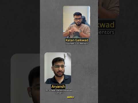 Shocking | How he Scored 99.91 in CAT with just 100 Days Preparation?