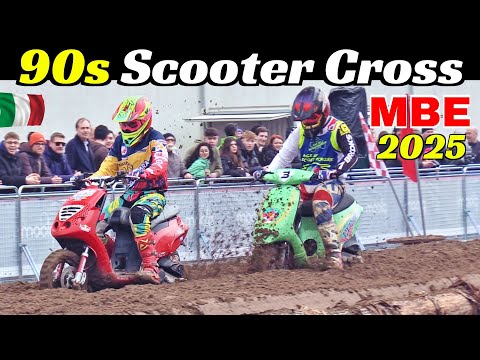 The Age of Scooter Cross - Muddy Track Demo Show - Motor Bike Expo 2025 [MBE] - Verona, Italy