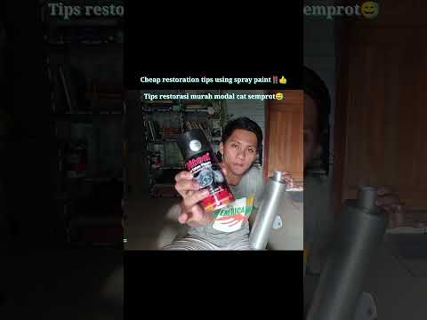 MK Cheap restoration tips using spray paint‼️ Tips restorasi murah modal cat semprot👍 #shorts #tips