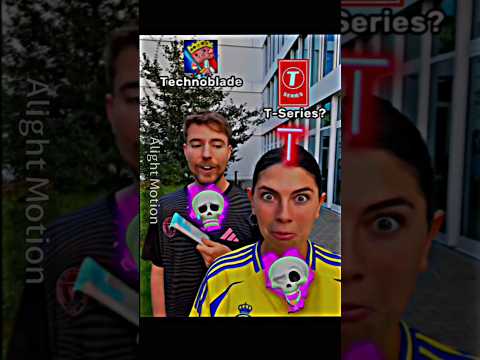 Mr beast vs T-series...🥶🔥            #trollface #trending #shorts
