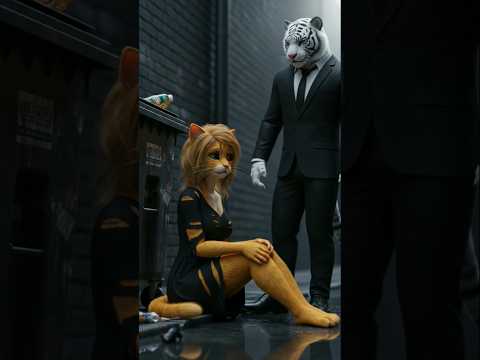 One help from a cat changes his whole life #shorts #cat #catshorts #viral