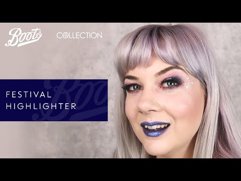 boots.com & Boots Voucher Code video: Festival make-up: Festival highlighter with Collection
