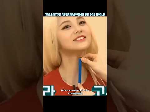 Talentos aterradores de los idols