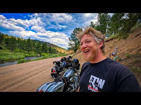 Riding Motorcycles In The Colorado Mountains & A Beautiful Airbnb