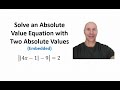 Understanding Absolute Value Equations