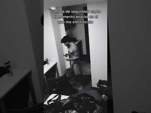 Momento exacto de mi electrocutada. No jueguen con la electricidad 🙏🏻