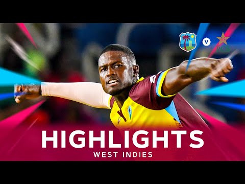 Jason Holder Takes Key Wickets | Highlights | West Indies v Pakistan | 2nd T20I