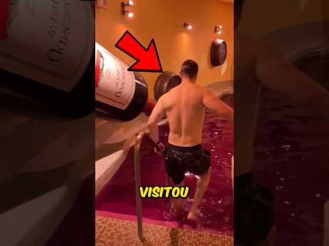 Essa piscina é BIZARRA! #curiosidades #vinho