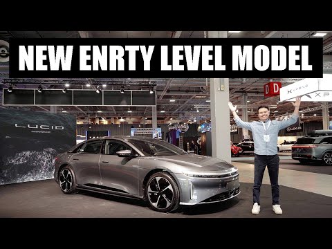 Lucid Air Pure RWD | I ACTUALLY FIT IN THE FRUNK