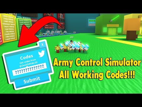 All Codes In Army Control Simulator 07 2021 - army control simulator roblox codes fandom