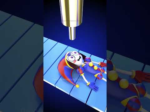 Caine & Pomni having fun ๐๐ฅ๐ช #animation #shorts #minecraft #pomni