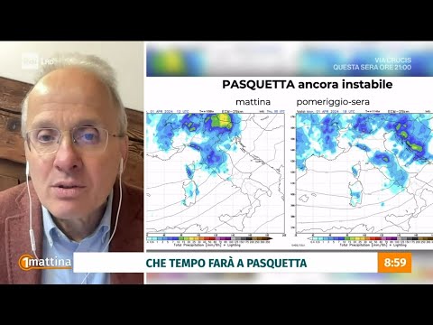 Meteo Pasqua - Unomattina 29/03/2024