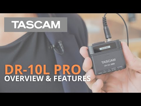 DR-10L Pro 32-bit Float Field Recorder - Overview and Features