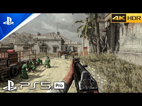 (PS5 PRO) Prison Escape Mission | Realistic Ultra Graphics Gameplay [4K 60FPS HDR] Call of Duty