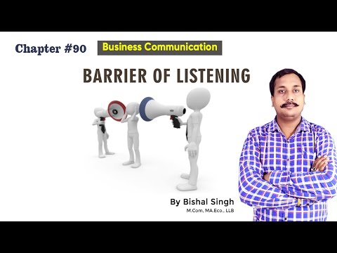 Barrier Of Listening – Business Communication