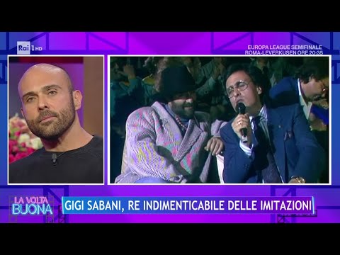 Gigi Sabani, i ricordi del figlio Simone - La Volta Buona 02/05/2024