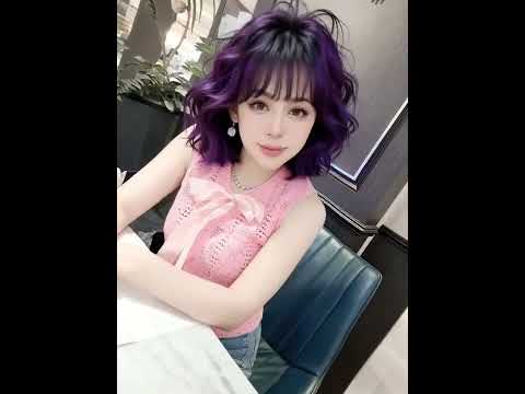 傑克幫老師試ㄧ下中短髮造型還滿好的喔！但是AI把老師的臉換成另一個人了呀！😂😂😂​#希望老師明年夏天試試呀！