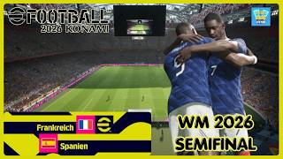 WM 2026 - Frankreich vs. Spanien - Semifinal