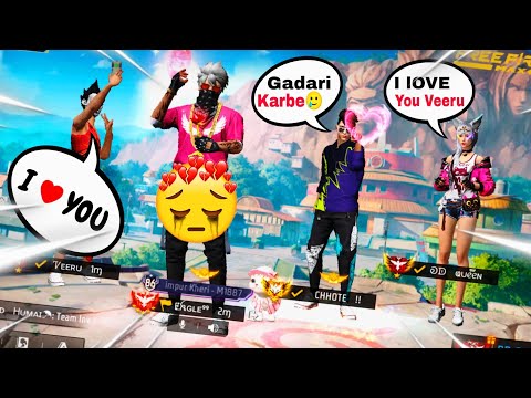 Veeru & Chhote & Eagle99 & Cute Girl Best Free Fire Funny Moments 😂 | Part - 2 | Wait For End