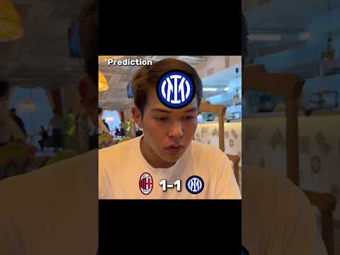 Milan Derby Prediction 💯🔥🔥