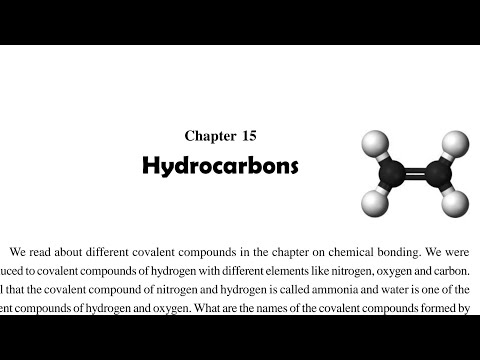 Hydrocarbons (part 1)| Catenation | 9th science chapter 15 CGBSE | SCERT | General science | CGBSE