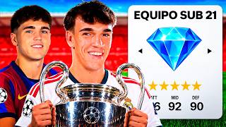 GASTÉ 1000 MILLONES en un EQUIPO SUB-21 de FC 27...