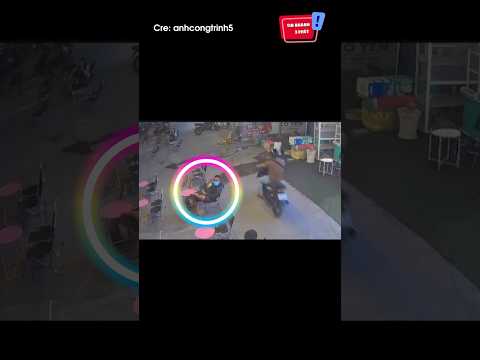 Camera ghi lại cảnh hình sự bắt tên tội phạm: 😨 #shorts