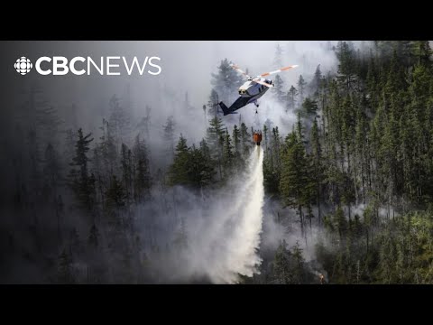 YouTube video thumbnail: Homes Destroyed by out-of-Control Wildfires in Annapolis County, N.S.