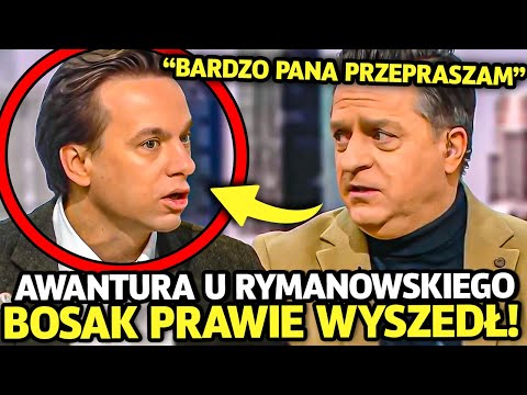 KRZYSZTOF BOSAK PRAWIE WYSZEDŁ Z WYWIADU NA ŻYWO!