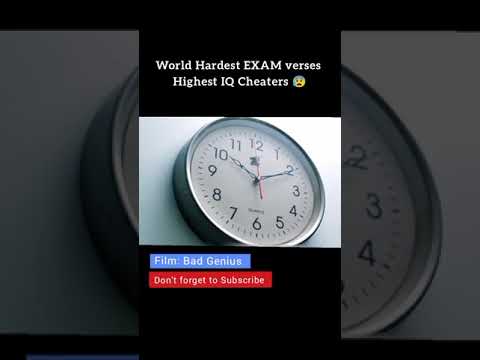 Highest IQ Cheaters और Hardest EXAM in the world ?? #shorts