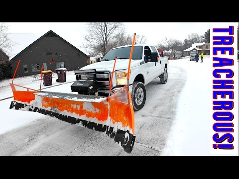 Battling Ice! Parking lot rescue!