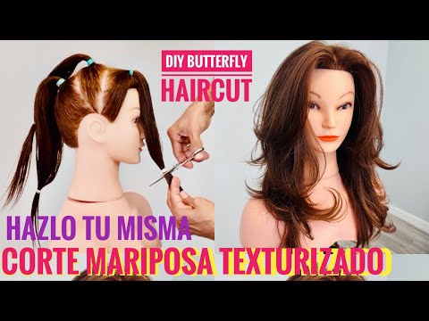 Corte Mariposa Texturizado Hazlo Tu Misma  -  DIY BUTTERFLY HAIRCUT